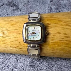 Ecclissi Sterling Silver Mother of Pearl Watch